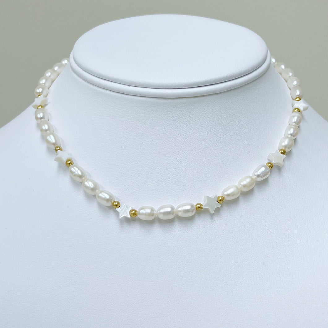 Star Pearl Necklace