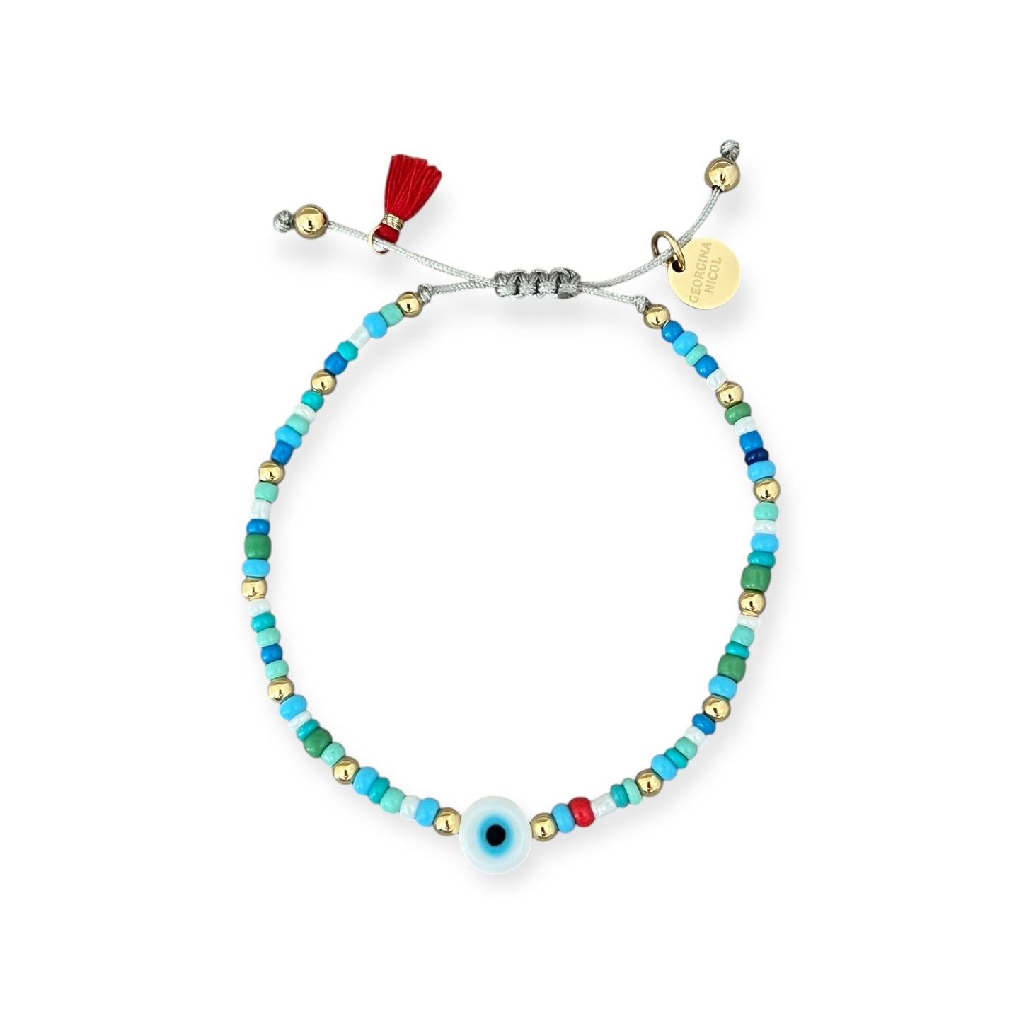 Ocean Energy Evil Eye Bracelet