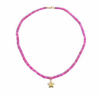 Celestial Opal Star Necklace