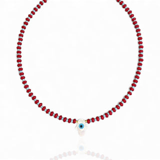 Hamsa Evil Eye Protection Necklace