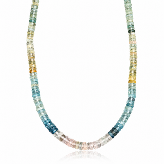 Multicolor Aquamarine Necklace