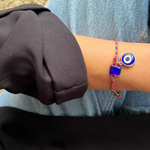 Load image into Gallery viewer, Guardian of Your Energy – Evil Eye Bracelet for Protection &amp; Balance
