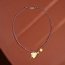 Load image into Gallery viewer, Guided by the Heart – Arrow Necklace for Bold Love
