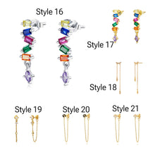 Load image into Gallery viewer, Dainty Cz Earrings
