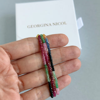 Sapphire Rainbow Necklace