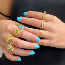 Load image into Gallery viewer, Gold Dome Ring
