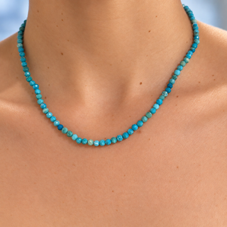 Turquoise Beaded Necklace