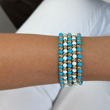 Load image into Gallery viewer, White Beaded Bracelet
