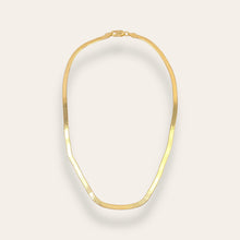 Load image into Gallery viewer, Herringbone Chain Necklace 3mm
