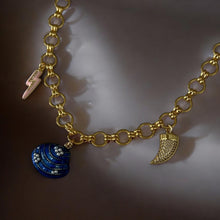 Load image into Gallery viewer, Channel Ocean Energy – Nautical Charm Necklace for Luck &amp; Power
