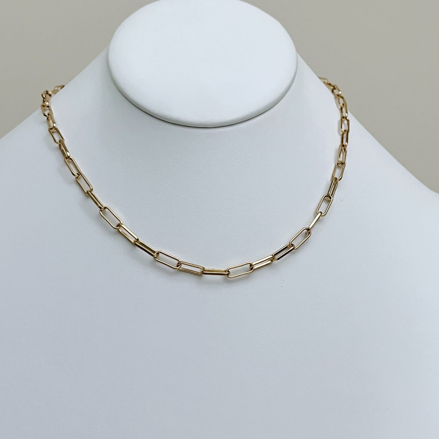Paper Clip Chain Necklace