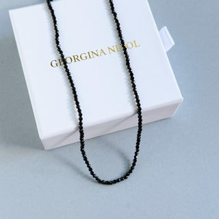 Black Spinel Necklace