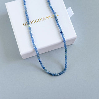 Kyanite Beaded Necklace