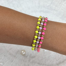 Load image into Gallery viewer, Neon Yellow Beaded Bracelet
