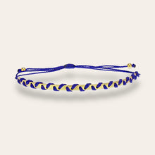 Load image into Gallery viewer, Blue Semi Bangle Bracelet

