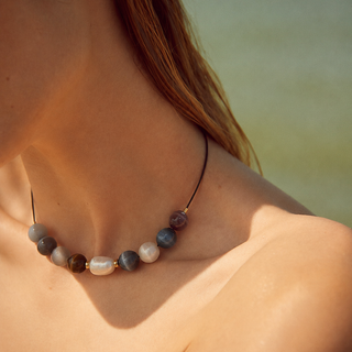 Vesper Multi-Gemstone Beaded Necklace