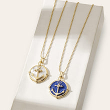 Load image into Gallery viewer, I am Grounded Anchor Pendant Necklace
