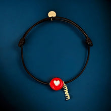 Load image into Gallery viewer, A Mother’s Love — Heart &amp; Mom Charm Bracelet - Georgina Nicol
