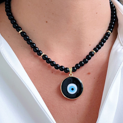 A Symbol of Strength & Protection Onyx Necklace - Georgina Nicol