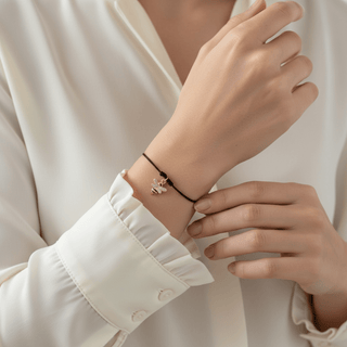 Abundance & Prosperity CZ Bee Bracelet - Georgina Nicol