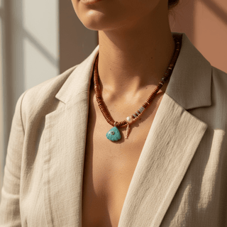 Abundance, Protection & Inner Power Seashell Necklace - Georgina Nicol