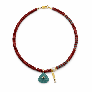 Abundance, Protection & Inner Power Seashell Necklace - Georgina Nicol