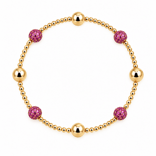 Amalia Bracelet Ruby - Georgina Nicol