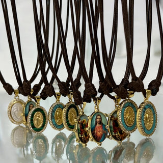 Archangel Michael Cord Necklace - Georgina Nicol