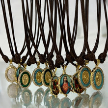 Load image into Gallery viewer, Archangel Michael Cord Necklace - Georgina Nicol
