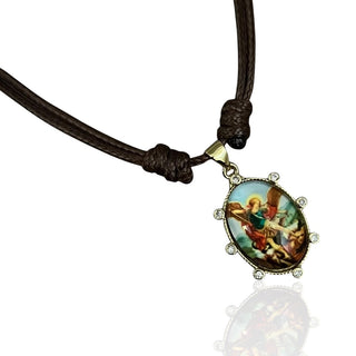 Archangel Michael Cord Necklace - Georgina Nicol