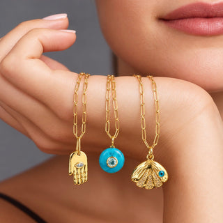 Azure Howlite Necklace - Georgina Nicol