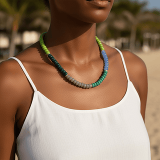 Balance & Elevated Energy Multicolor Beaded Necklace - Georgina Nicol