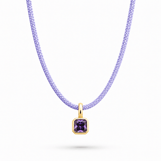 Birthstone Cord Necklace - Georgina Nicol