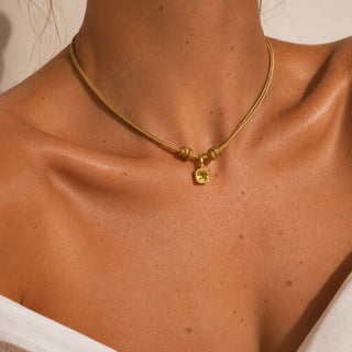 Birthstone Cord Necklace - Georgina Nicol