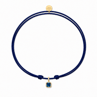 Birthstone Cord Necklace - Georgina Nicol