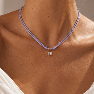 Birthstone Cord Necklace - Georgina Nicol