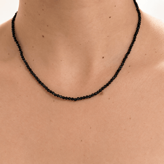 Black Spinel Necklace - Georgina Nicol
