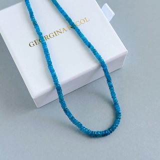 Blue Apatite Necklace - Georgina Nicol