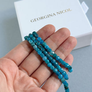 Blue Apatite Necklace - Georgina Nicol