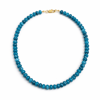 Blue Beaded Necklace - Georgina Nicol