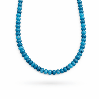 Blue Beaded Necklace - Georgina Nicol