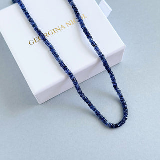 Blue Sapphire Necklace - Georgina Nicol