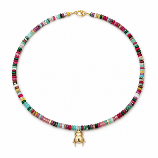 Cairo Scarab Beaded Necklace - Georgina Nicol