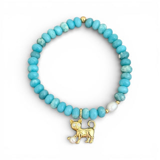 Cat Beaded Bracelet - Georgina Nicol
