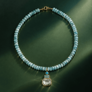 Celeste Larimar Necklace - Georgina Nicol