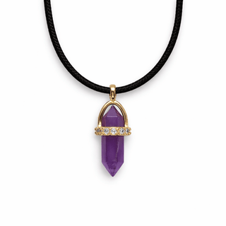 Clarity, Calm & Emotional Balance Amethyst Necklace - Georgina Nicol