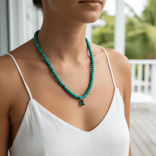 Clarity, Growth & Prosperity Emerald Necklace - Georgina Nicol