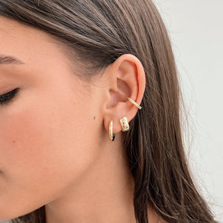Clear Cz Ear Cuff Gold - Georgina Nicol