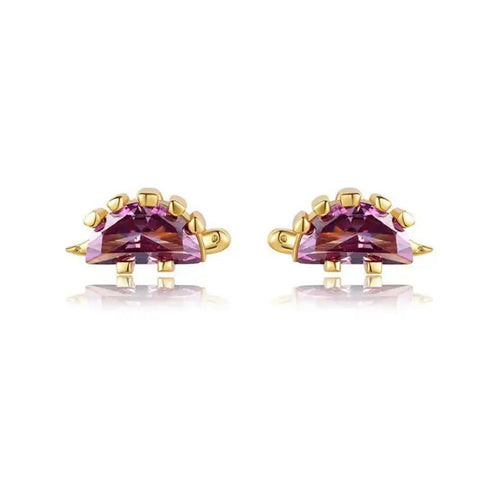 Cute Cz Dinosaur Stud Earrings - Georgina Nicol
