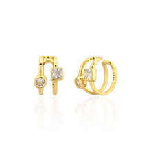 Load image into Gallery viewer, Cz Geometric Ear Cuff - Georgina Nicol
